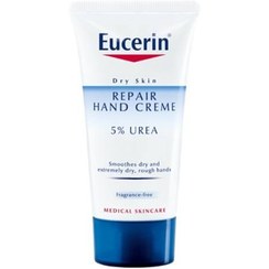 تصویر کرم ترمیم کننده دست اوسرین مدل 5% Urea حجم 75 میلی لیتر Eucerin Repair Hand 5Percent Urea Cream 75ml