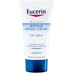 تصویر کرم ترمیم کننده دست اوسرین مدل 5% Urea حجم 75 میلی لیتر Eucerin Repair Hand 5Percent Urea Cream 75ml