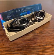 تصویر عینک شنا بزرگسال فونیکس مشکی و آبی 