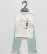 تصویر بلوز شلوار اسپرت دانالو طرح زرافه 1250 