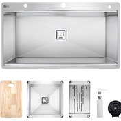 تصویر سینک ظرفشویی متا مدل ML90S باکسی 