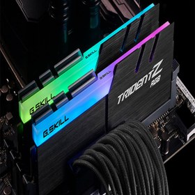 تصویر رم کامپیوتر استوک جی اسکیل مدل TRIDENT-Z 32G DUAL 3200MHZ DDR4 RGB 