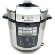 تصویر زودپز برقی روگن مدل RU-1410 دیجیتالی 20 برنامه پخت مجزا ا Rugen electric pressure cooker model RU-1410 Rugen electric pressure cooker model RU-1410