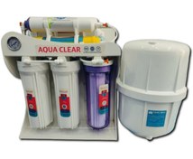 تصویر دستگاه تصفیه آب خانگی AQUA CLEAR ایرانی ۷ مرحله‌ای با فیلتر ممبران، مینرال و آلکالاین 