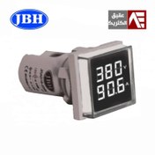تصویر چراغ سیگنال ولت آمپر مربع JBH 