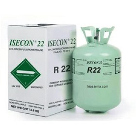 تصویر گاز مبرد فریون R22 ایسکون (ISCON) 