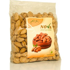تصویر بادام نیمه کاغذی آذر نووا 
