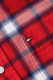 تصویر پیراهن اورجینال برند Tommy hilfiger مدل BRUSHED SHADOW CHECK RF SHIRT کد 8774 