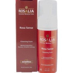 تصویر رزالیا فوم شوینده صورت پوست خشک و حساس 150 میل رزا سنس ROSA SENSE 