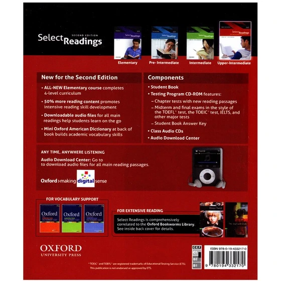خرید و قیمت کتاب Select Readings Upper-Intermediate اثر Linda Lee And ...