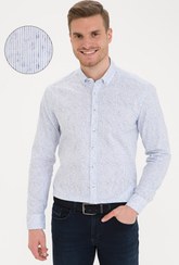 تصویر پیراهن مردانه آستین بلند راسته | پیر کاردین Pierre Cardin G021GL004.000.1255998 