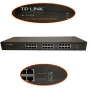 تصویر سوئیچ گیگابایت 24 پورت TPLINK SG1024 سریال 474 