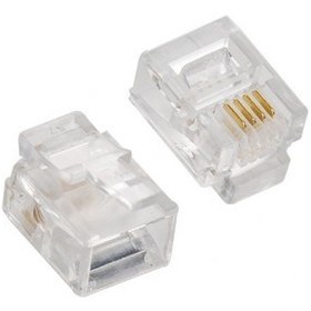 خرید و قیمت سوکت تلفن RJ11 KLINK مدل K1148 پک 50عددی | ترب