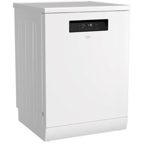 تصویر ماشین ظرفشویی 15 نفره بکو DFN38530 نیمه بار خشک کن سفید DFN38530 Beko Dishwasher 15 Place Seeting Eco SteamGloss 43 dBA