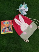 تصویر کوله کودک طرح خرگوش 