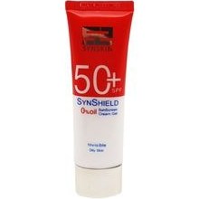 تصویر کرم ژل ضد آفتاب SPF 50 ساین اسکین رنگی مدل Syn Shield حجم 50 میلی لیتر 