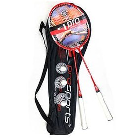 تصویر راکت بدمینتون جفتی پرو اسپرت نانو اسپید سری 706 به همراه توپ ا Badminton Racket Pro Sport Nano Speed 706 Series Badminton Racket Pro Sport Nano Speed 706 Series