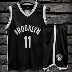 تصویر لباس بسکتبال کایری اروینگ بروکلین نتز ست رکابی و شلوارک 