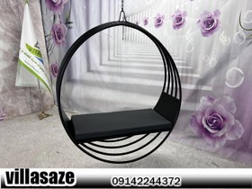 تصویر تاب آویز طرح دایره 