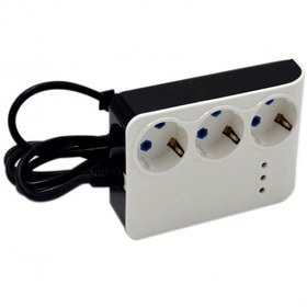 تصویر محافظ برق يخچال و فريزر برج الکترونیک مدل Parla 9344 طول 1.8 متر Borj Electronic Parla 9344 Surge Protector 1.8M