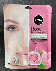 تصویر ماسک ورقه ای ضد پیری نیوآ گل رز 28 گرمی ا NIVEA MEN ROSE Mask NIVEA MEN ROSE Mask