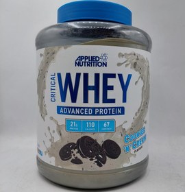 تصویر پودر پروتئین آب پنیر بحرانی Applied Nutrition 2 کیلوگرم Applied Nutrition Critical Whey Protein Powder 2kg