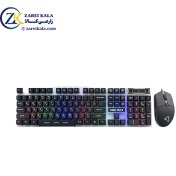 تصویر کیبورد و موس سیم دار ONEMAX-G6100 