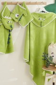 تصویر حوله پسرانه و دخترانه بچگانه مجموعه کیسه KUNDAK کوچک DINO BABY کاراجا Karaca Home 
