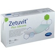 تصویر پانسمان زتوویت پلاس سیلیکونی | Zetuvit Plus Silicone 