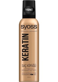 تصویر فوم مو اورجینال برند Syoss مدل Keratın Köpük 250 Ml کد 1283157 