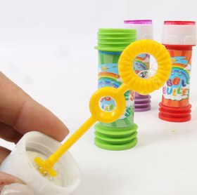 تصویر اسباب بازی حباب ساز مدل استوانه ای اولکا تویز olka toys 