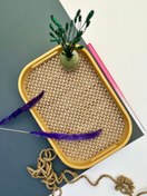 تصویر سینی بامبو کف بافت28 