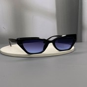 تصویر عینک آفتابی زنانه بربری با فریم کائوچو و لنز پلی‌کربنات UV400 | Burberry Women 