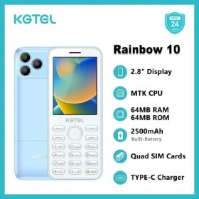 تصویر گوشی کاجیتل RAINBOW 10 KGTEL RAINBOW 10