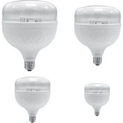 تصویر لامپ led حبابدار شفاف نمانور 