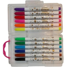 تصویر ماژیک ۱۲ رنگ water color 