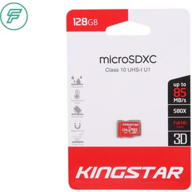 تصویر کارت حافظه کینگ استار مدل KINGSTAR microsdxc 128GB 