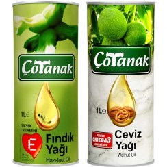 تصویر روغن گردو + روغن فندق 