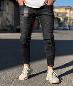 تصویر Turkish charcoal jeans with warranty code 69 