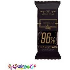 تصویر شکلات تلخ 96 درصد مگا استار ( 200 گرم ) 