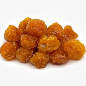 تصویر آلو خشک طلایی (با هسته) 500 گرمی Dried Mirabelle Plum 500g