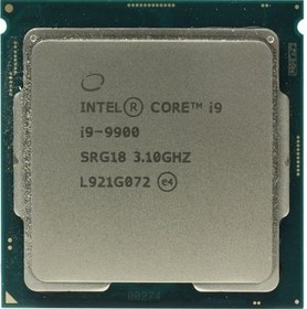 تصویر سی پی یو بدون باکس اینتل مدل Core i9-9900 ا Intel Core i9-9900 Coffee Lake LGA1151 Tray CPU Intel Core i9-9900 Coffee Lake LGA1151 Tray CPU