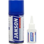 تصویر چسب 123 جانسون JANSON سایز کوچک حجم 100 میلی لیتر JANSON 123 Glue, small size, 100 ml