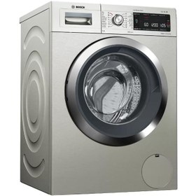 تصویر ماشین لباسشویی بوش 9 کیلویی WAW325X0EG سیلور BOSCH WAW325X0EG 1600 rpm Serie8 9 kg washing machine,