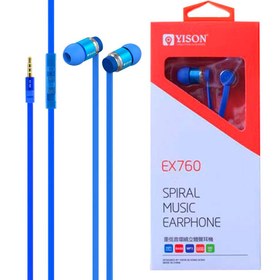 تصویر هدفون وایسون مدل EX760 Original Earphone Headphone Headset model Ex760