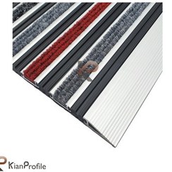 تصویر پادری آلومینیومی کد D150 با رویه PVC و موکت 