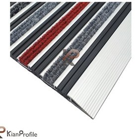 تصویر پادری آلومینیومی کد D150 با رویه PVC و موکت 