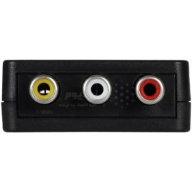 تصویر تبدیل DETEX+ AV To VGA – مشکی 
