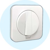 تصویر کلید سه پل توکار | مدل آدا دلند 3 Circuit Switch