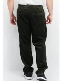 تصویر شلوار مردانه راحت با کش و پارگی، سبز تیره برند esprit Men Relaxed Fit Drawstring Ripped Pants, Dark Green